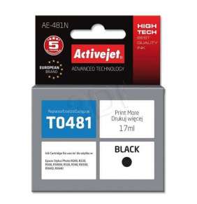 Atrament ActiveJet pre Epson T0481 Black 17 ml