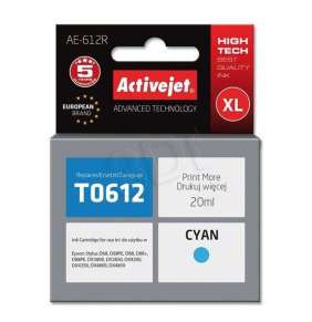 Atrament ActiveJet pre Epson T0612 Cyan 13 ml