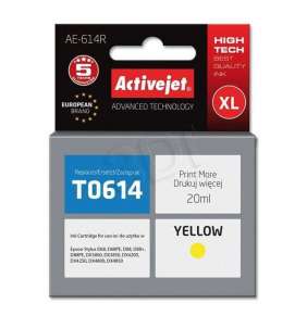 Atrament ActiveJet pre Epson T0614 Yellow 13 ml