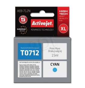 Atrament ActiveJet pre Epson T0712 Cyan 11 ml