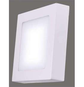 Emos přisazené LED svítidlo, čtverec 18W/76W, WW teplá bílá, IP20