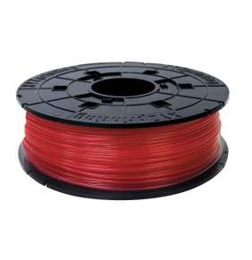 XYZ 600 gramů, Clear red PLA Filament Cartridge pro da Vinci Nano, Mini, Junior, Super, Color