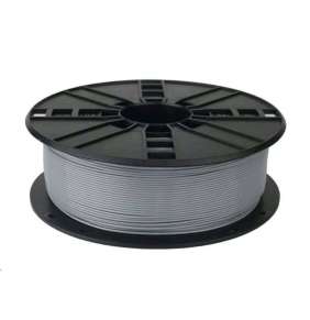Tlačová struna (filament) GEMBIRD, PETG, 1,75mm, 1kg, šedá