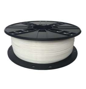 Tlačová struna (filament) GEMBIRD, PETG, 1,75mm, 1kg, biela