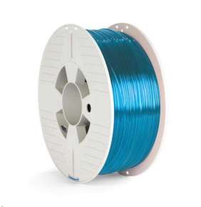 VERBATIM Filament pre 3D tlačiarne PET-G 1.75mm, 327m, 1kg modrá transparentná