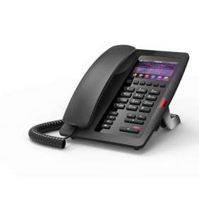 Fanvil H5 hotelový SIP telefon, 2SIP, 3,5" bar. displ., 6 progr. tl., USB, PoE