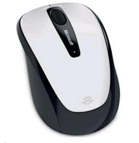 Microsoft L2 Bezdrôtová mobilná myš 3500 Mac/Win USB biela lesklá