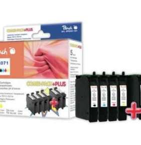 PEACH kompatibilní cartridge Epson T0895 MultiPack Plus, 2xBlack, Cyan, Magenta, Yellow, 2x 8,1 ml, 3x 6,2 ml