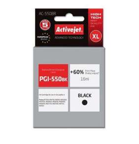 ActiveJet ink cartr. Canon PGI-550Bk premium with chip - 22 ml           AC-550BR