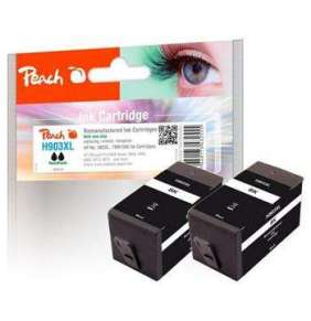 PEACH kompatibilní cartridge HP No. 903XL, černá, Twin-Pack