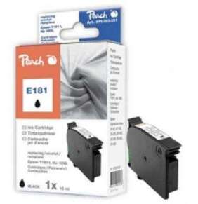 PEACH kompatibilní cartridge Epson T1811, Black, 15 ml