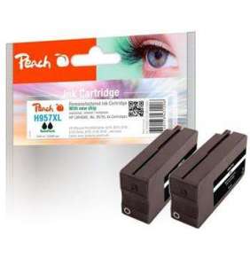 PEACH kompatibilní cartridge HP No. 957XL, černá, Twin-Pack2x64ml
