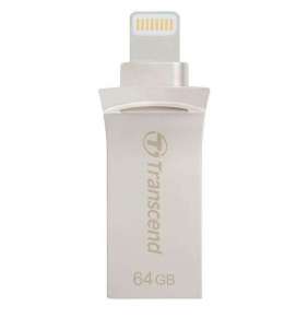Transcend JetDrive Go 500 64GB Lightning/USB 3.1 - Silver