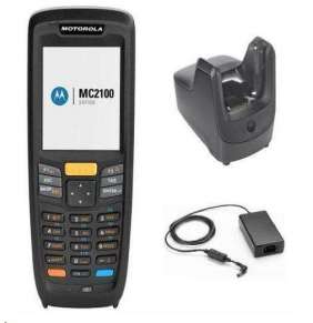 Terminál Motorola MC2180, WLAN Laser KIT, CE6.0 Core, 128/256MB, kolíbka, řemínek na ruku, USB kabel, zdroj