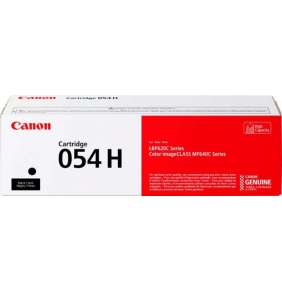 Canon originální toner CRG-054H BK, černý, 3100str, 3028C002, high capacity, Canon i-SENSYS LBP621Cw, 623Cdw, MF641Cw,