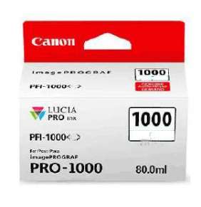 Canon inkoustová náplň PFI-1000 (foto černá, 80ml) pro Canon imagePROGRAF PRO-1000