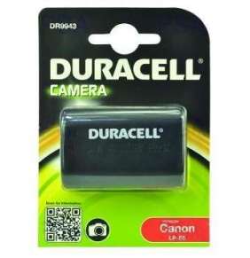 DURACELL Baterie - DR9943 pro Canon LP-E6, černá, 1400 mAh, 7.4V