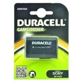 DURACELL Baterie - DR9706A pro Sony NP-FV30, černá, 650 mAh, 7.4V