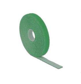 Delock Hook-and-loop fasteners L 5 m x W 13 mm roll green