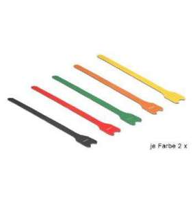 Delock Hook-and-loop fasteners coloured L 300 mm x W 12 mm 10 pieces