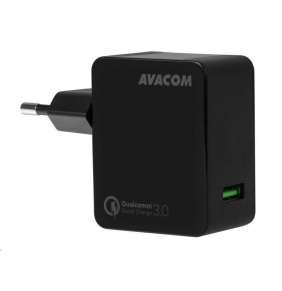 AVACOM HomeMAX síťová nabíječka Qualcomm Quick Charge 3.0, černá
