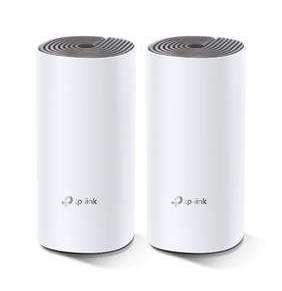 TP-Link AC1200 Whole-home Mesh WiFi System Deco E4(1-pack), 2x10/100 RJ45
