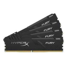 Kingston HyperX FURY DDR4 32GB(4x8GB) 2400MHz CL151Rx8 Black