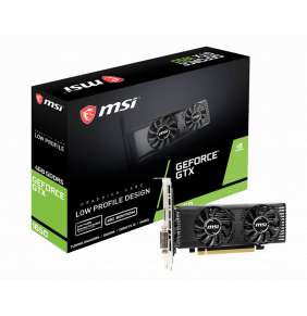 MSI GeForce GTX 1650 4GT LP OC / PCI-E / 4GB GDDR5 / HDMI / DVI-D / low profile