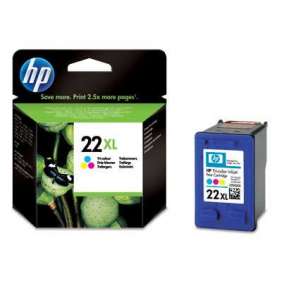 HP 22XL Tri-color Ink Cart, 11 ml, C9352CE