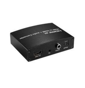 PREMIUMCORD HDMI 4K Audio extraktor s oddelením zvuku na stereo jack, SPDIF Toslink, RCA