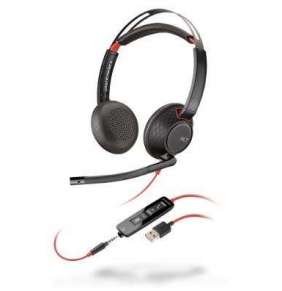Plantronics BLACKWIRE 5220 headset Stereo, USB-A, 1 x 3.5 mm miniJack