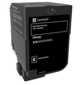 LEXMARK toner CS720, CS725, CX725 Black Return Programme Toner Cartridge