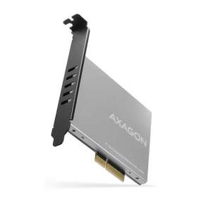 AXAGON PCEM2-NC PCI-E 3.0 4x - M.2 SSD NVMe, up to 80mm SSD + passive cooler