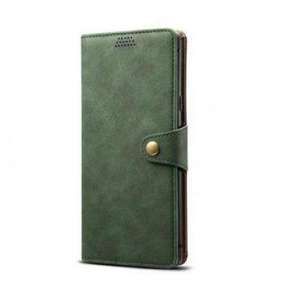Lenuo Leather pro Xiaomi Redmi Note 8 Pro, zelená