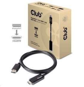 Club3D Active DisplayPort adaptér 1.4 na HDMI 2.0b (M/M), 2m