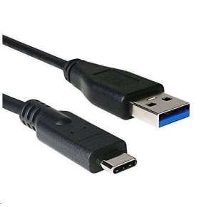 Kabel C-TECH USB 3.0 AM na Type-C kabel (AM/CM), 1m, černý