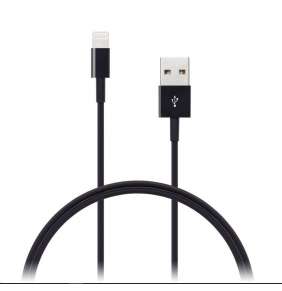 CONNECT IT apple kabel LIGHTNING do USB, černý