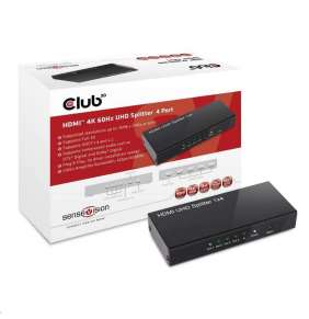 Club 3D HDMI 2.0 4K60Hz UHD Splitter 4 ports