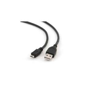 Gembird kábel Micro-USB (M)  na USB 2.0 (M) 3 m, čierny