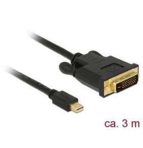 Delock Kabel mini Displayport 1.1 samec   DVI 24+1 samec 3 m
