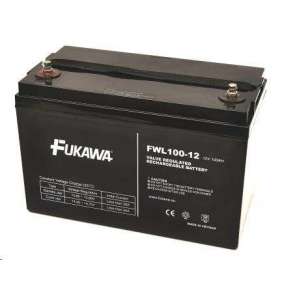 FUKAWA akumulátor FWL 100-12 (12V  100Ah  závit M6  životnost 10let)