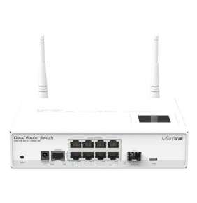 MIKROTIK RouterBOARD Cloud Router Switch CRS109-8G-1S-2HnD-IN +L5 (600MHz 128MB RAM 8x GLAN  1x 2GHz 802.11b/g/n  1x SFP