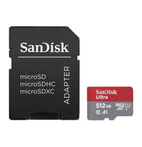 SanDisk Ultra microSDXC 512GB 100MB/s + adaptér 