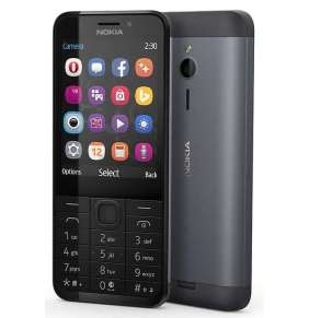 Nokia 230 Dual SIM   2,8"/16MB RAM/2Mpx/černá