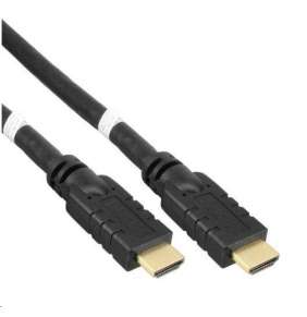 PremiumCord HDMI High Speed with Ether.4K@60Hz kabel se zesilovačem, 7m, 3x stínění, M/M, zlacené konektory