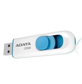 ADATA Flash disk 16GB C008, USB 2.0 Klasická, biela