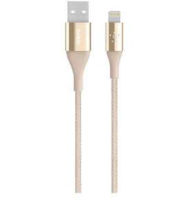 Belkin kábel Mimit DuraTek USB to Lightning 1.2m - Gold
