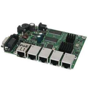 MIKROTIK RouterBOARD 450Gx4 + L5 (716MHz, 1GB RAM, 5x GLAN, RS232)
