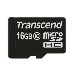 Karta TRANSCEND MicroSDHC 16 GB triedy 10, bez adaptéra