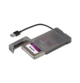 i-tec externí box pro HDD ADVANCE MySafe Easy/ 2,5" SATA/ SSD/ USB 3.0/ černý
